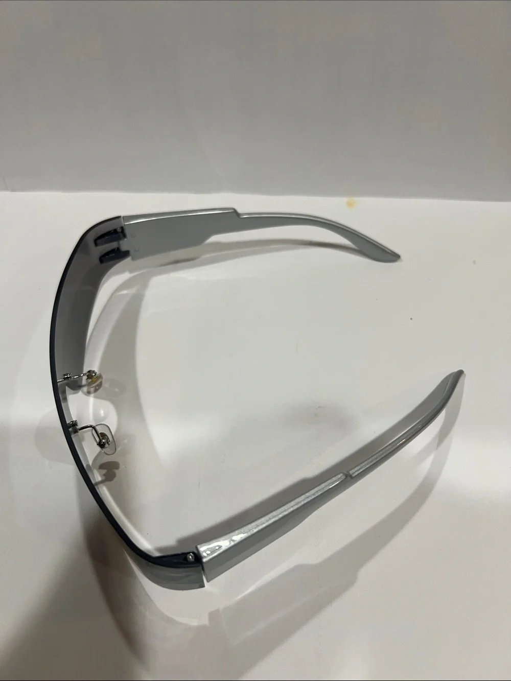 Gray Shield Visor Sunglasses - Lightweight Performance Wearable
